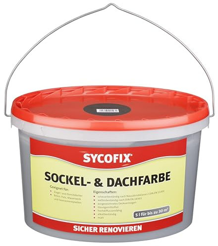 SYCOFIX Sockel- & Dachfarbe schiefergrau 5 Liter - 0990366