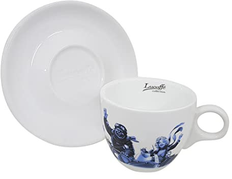 Lucaffe Blucaffe Cappuccinotasse mit Unterteller