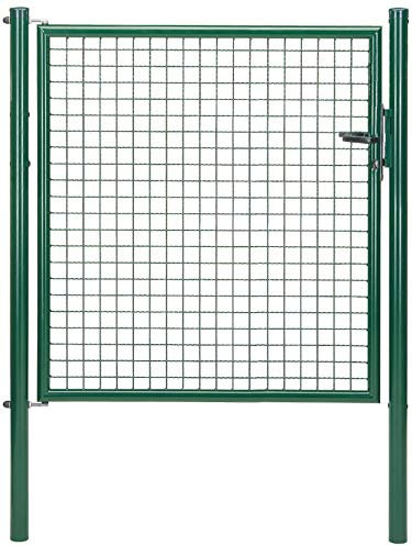 Alberts 650223 Wellengitter-Einzeltor | verschiedene Breiten und Höhen | grün | Breite 125 cm | Höhe 125 cm