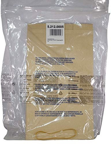 SACCO FILTRO CARTA X ASPIRAPOLVERE X BIDONE ASPIRATUTTO CONF. 10 PZ.