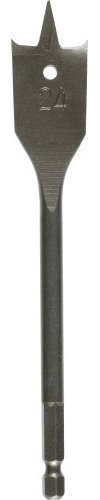 kwb Profi Flachfräsbohrer 38,0 mm (1/4 Schaft, 2 Vorschneider, sehr scharf geschliffen)