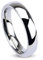 Paula & Fritz® Ring aus Edelstahl Chirurgenstahl 316L 4mm breit Silber Klassis...