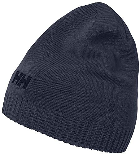 Helly Hansen Unisex Brand Beanie Hut, Marineblau, Einheitsgröße EU