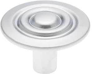 SIRO Möbelknopf Altenburg, Design, Druckguss chrom matt, 28 mm x 19 mm x 28 mm, 920-28ZN2