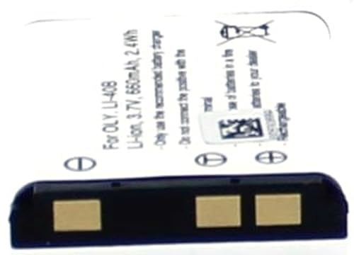 AGI 85515 Li-Ion 660 mAh 3,7 V Akku wiederaufladbar – Akkus (660 mAh,-Ionen (LiIon), 3,7 V, schwarz, 1 Stück (S))