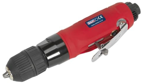 Sealey Gsa232 perceuse pneumatique droite avec Ø10 mm Mandrin sans clé