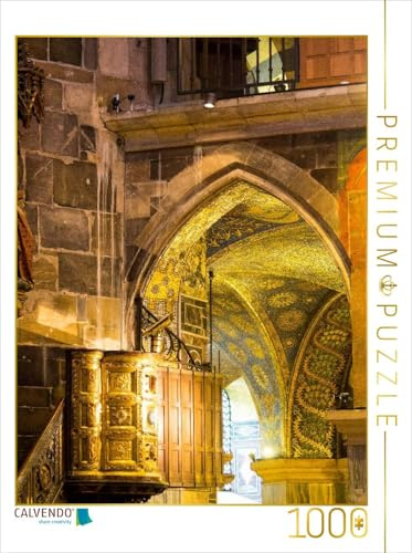 CALVENDO Puzzle Aachen, Dom | 1000 Teile Lege-Größe 48 x 64 cm Foto-Puzzle für glückliche Stunden