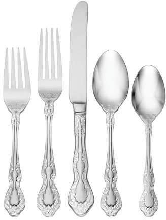 Oneida Mandolina 65-Piece Flatware Set, Service for 12