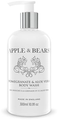 Apple & Bears Pomegranate & Aloe Vera Body Wash 300ml / 10.1 floz