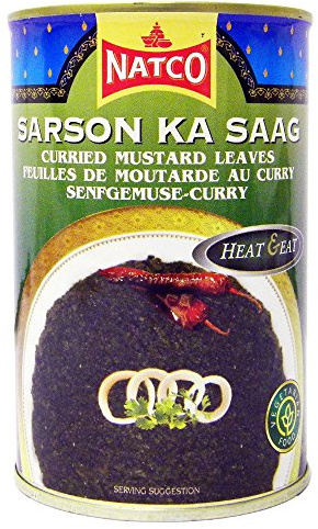 Natco - Sarson Ka Saag - 450g (Pack of 4)