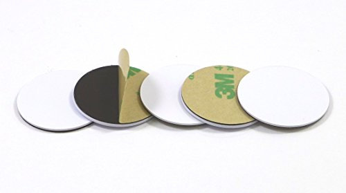 NFC Tag Münze Outdoor - für metallische/leitende Oberflächen, wasserfest - 180 Byte, 30mm, 5 Stück