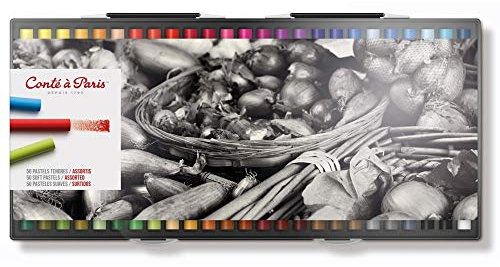 Conté à Paris - Set de 50 pinturas pastel