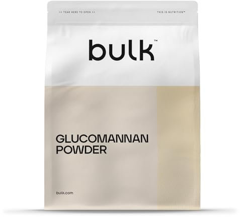 Bulk Glucomannane (Konjac), Konjac, 1 kg