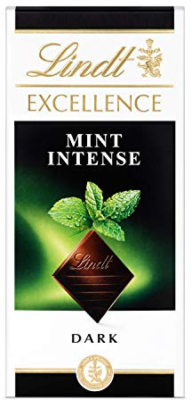 Lindt Excellence Dark Mint Chocolate Bar, 100g ​