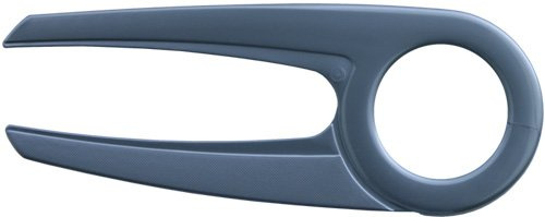 DEKAFORM Fahrrad Kettenschutz Easy Line 180-3-2flügelig für 36/38 Zähne * Silber