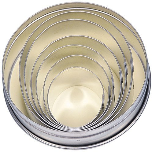 Städter Ausstecherset, Edelstahl, Silber, 4,5-9 cm