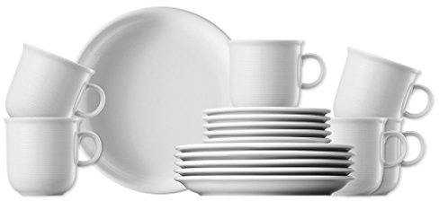 Thomas Trend Weiss Kaffee Set 18tlg.