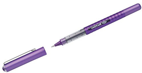 Faber-Castell uni-ball 148185 - Tintenroller uni-ball Eye Design, 0,4 mm, violett, 1 Stück