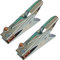 (Pack of 2) Parweld 400A Earth Clamp - Heavy Duty 400AMP Crocodile Welding Earth Clamp