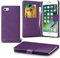 iPhone SE 2016 Case, (Not For 2020 /2022), iPhone 5S Case, iPhone 5 Case, Purple Book Wallet Pu Leather Case Cover For iPhone SE 5S 5 By iPro
