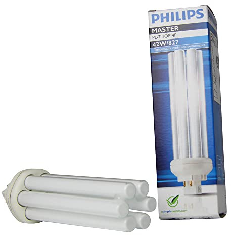 PHILIPS-LICHT Kompaktleuchtstofflampe 42W, GX24q-4, ww