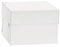 Decora, 0339483 Boîte à gâteau, Idéale pour Transporter et Conserver des gâteaux décorés, Conditionnée Individuellement, 40,5 x 40,5 x H 25 cm, Weiß