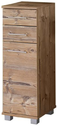 Schildmeyer Unterschrank 119969 Isola, 30x32.5x88 cm, silberfichte Dekor
