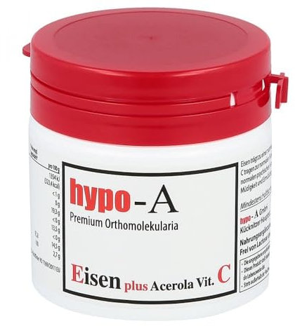 HYPO A Eisen+Acerola Vitamin C Kapseln 120 St