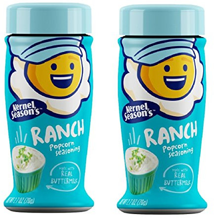 Kernel Season's Ranch Popcorn Seasoning (2.7 oz ea) 2 Pack by Kernel Seasons