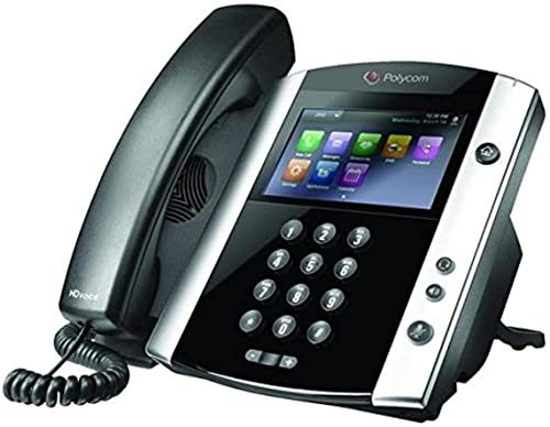 Polycom Vvx 601 Telefonhörer Kabelgebundenes 16Zeilen LCD Schwarz