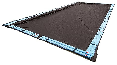 Blue Wave Defender 8 an rectangulaire en Sol d'hiver pour Piscine 20 by 40-Feet Bleu Marine foncé