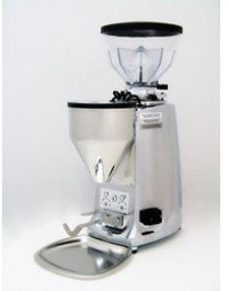 Mazzer Kaffeemühle for mini elektronic AAluminium hochglanzpoliert/chrom