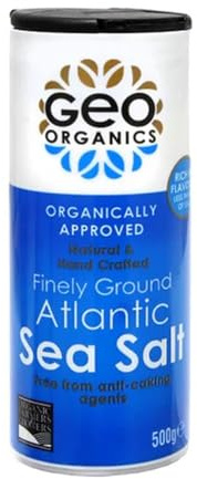 GEO ORGANICS Atlantic Sea Salt Shaker 500g (PACK OF 1)