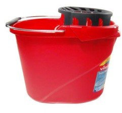 Vileda Balai d'essuyage Rouge avec essoreur