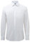 Dobell Mens White Tuxedo Dress Shirt Regular Fit Standard Collar Double Cuff Plain Fly Front-18