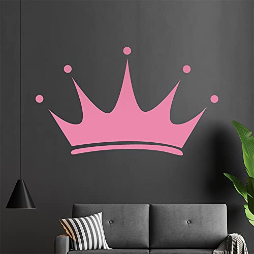 Königs Krone Wandtattoo in 6 Größen - Wandaufkleber Wall Sticker - Dekoration, Küche, Wohnzimmer, Schlafzimmer, Badezimmer