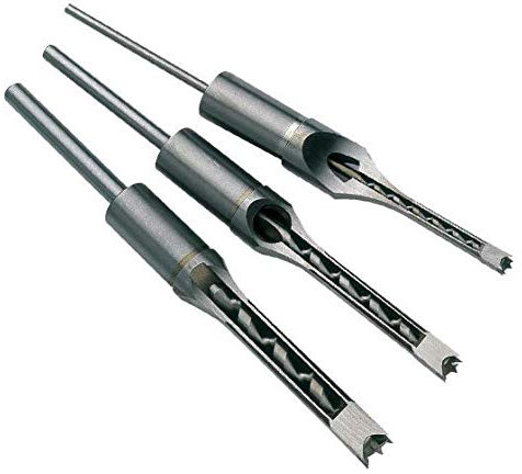 Record Power Mortice Chisels & Bits Set of 3 R150-3CB