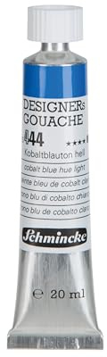 Schmincke Designers Gouache Kobaltblauton hell, 20 ml-Tube, 25 444 007