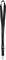 Karteo Schlüsselband schwarz mit Karabinerhaken und Schnalle [1 Stück] 20 mm Lanyard Ausweishalter zum Umhängen von Ausweishüllen Kartenhüllen Schlüssel
