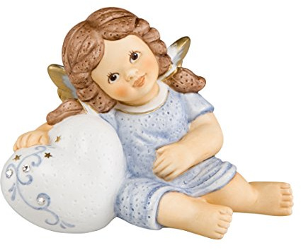 Goebel Nina & Marco Weihnachtsengel mit Herz, höhe: 7cm