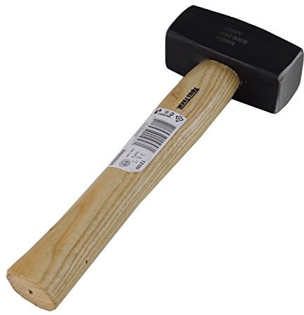 Massette avec manche en bois - Poids : 1000 g