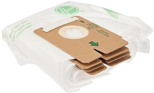 HOOVER H71 Sacs pour Aspirateurs Hoover - Compatibles avec l’Aspirateur Traîneau Hoover Freespace Evo - Sacs d'Origine - en Microfibre - Pure EPA - Lot de 4 Pièces