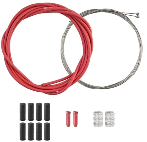 Clarks Cycle Systems Stainless Steel Road/MTB Gear Inner & Outer Cable Kit