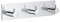 Smedbo Pool Triple Handtuch Haken, Silber
