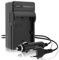 ayex Akku Ladegerät Battery Charger inkl. Auto-Ladekabel Passend für Sony NP-FW50