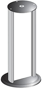 Schneider XUSZMF125 Säule mit Spiegel 1200mm für Sicherheitslichtvorhänge, HP = 910mm