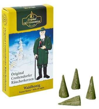 Crottendorfer Räucherkerzen - Waldhonig, 24 Stück