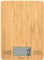 Escali ECO157 Balance de Cuisine Bambou Arti, Balance Numérique Pour Cuisiner, Accessoire Cuisine, Ideal Pour Dosages, 7 kg, Bambou, 23 x 16,5 x 2 cm
