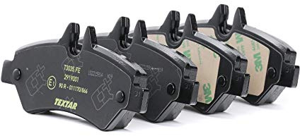 Textar 2919001 Brake Pad Set, Disc Brake