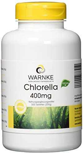 CHLORELLA 400 mg Tabletten 500 St